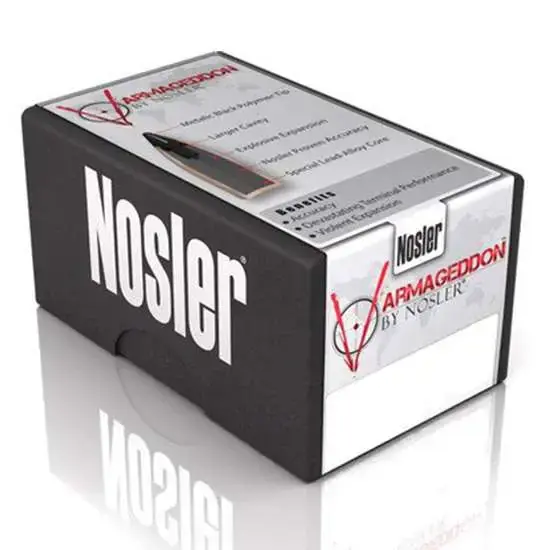 Nosler 35631 Varmageddon .22 Cal .224 62 gr Flat Base Hollow Point (FBHP) 100 Per Box