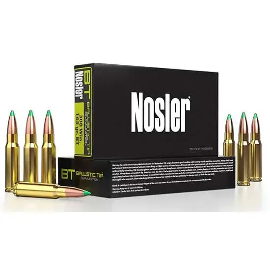 Nosler 43504 Ballistic Tip Hunting 280 Ackley Improved 140 gr Ballistic Tip 20 Round Box