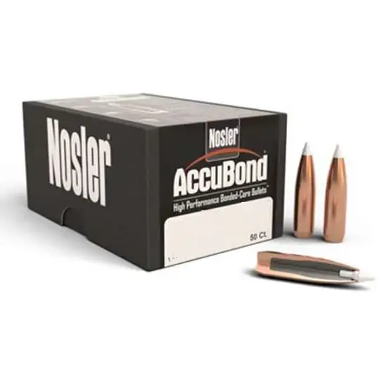 Nosler 53780 AccuBond 22 Caliber .224 70 GR Spitzer 50 Per Box