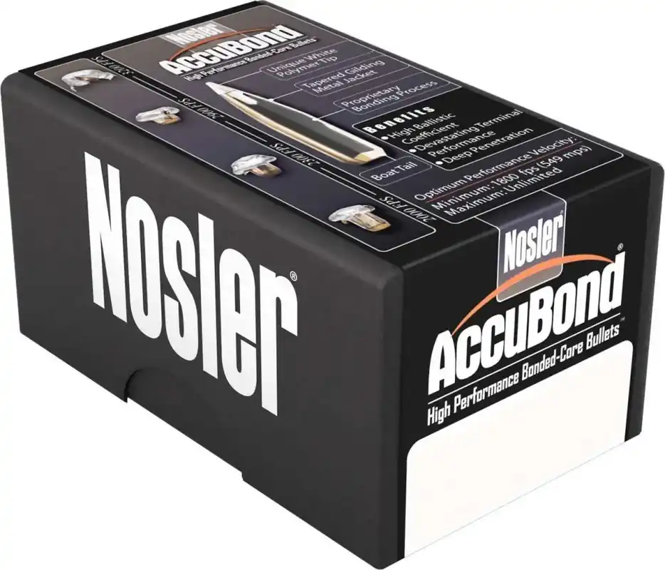 Nosler 54801 AccuBond 270 Caliber 150 GR Spitzer Point 50 Per Box
