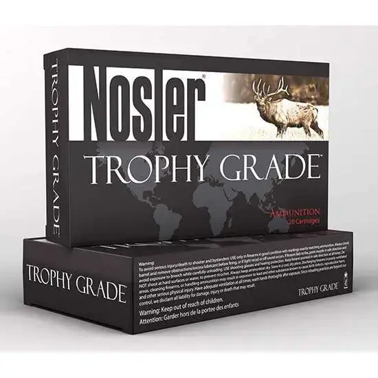 Nosler 60133 Trophy Grade Long Range 30-378 Wthby Mag 210 gr AccuBond Long Range 20 Round Box