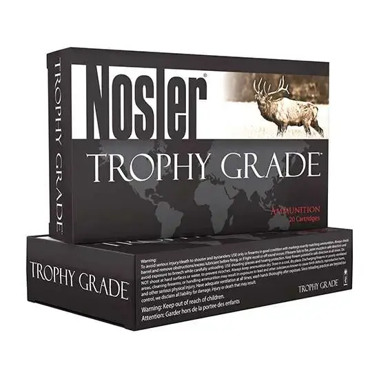 Nosler 60134 Trophy Grade Partition 33 Nosler 250 gr Partition (PT) 20 Round Box