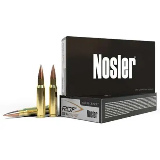 Nosler 60138 Match Grade RDF 260 Rem 130 gr Hollow Point Boat Tail (HPBT) 20 Round Box