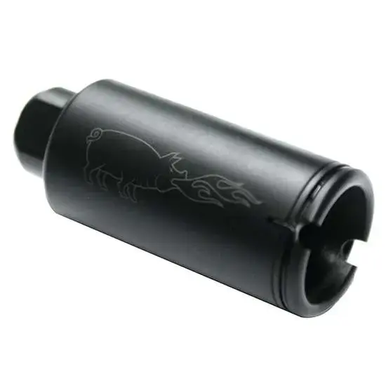 Noveske 5000518 KX3 7.62mm Flash Suppressor 5/8"-24 tpi Black Phosphate Steel
