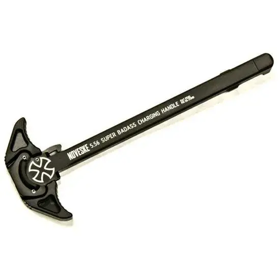NOVESKE CHARGING HANDLE 7.62MM SUPER BADASS AMBI SR-25 BLACK