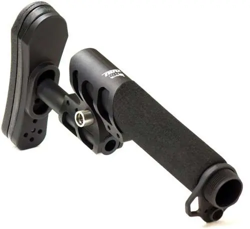 ODIN STOCK ZULU 2.0 W/PADDED BUFFER TUBE BLACK FOR AR-15
