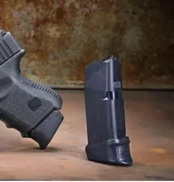 Pachmayr 03894 Glock Mid/Full Size Grip Extender Black Finish 2 Pack