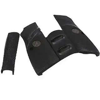 Pachmayr 05043 Signature w/Backstrap Pistol Grip Taurus 92/99 Black Rubber