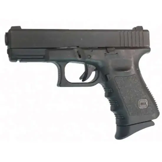 Pearce Grip PG19 Grip Extension G17,18,19,22,23,24,25,31,32,34,35,37,38 Gen3 (1) Textured Polymer Black