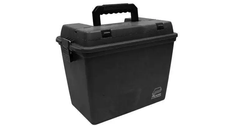 Plano 161298 Element Proof Field Box 6 Boxes 3" Shells Black