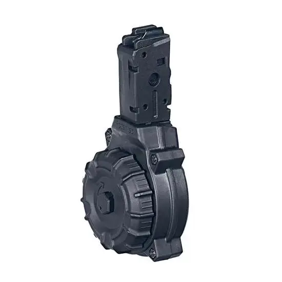 ProMag DRMA36 Sig 9mm Luger Sig Sauer MPX 30rd Black Drum Polymer