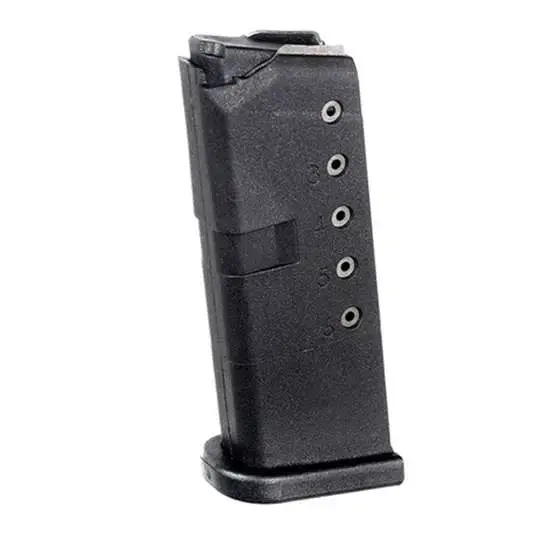 ProMag GLK12 Glock Compatible 9mm Luger fits G43 6rd Black Polymer Detachable