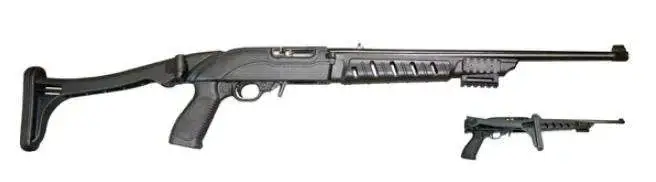 ProMag Ruger 10/22 Tactical Folding Stock Polymer Black