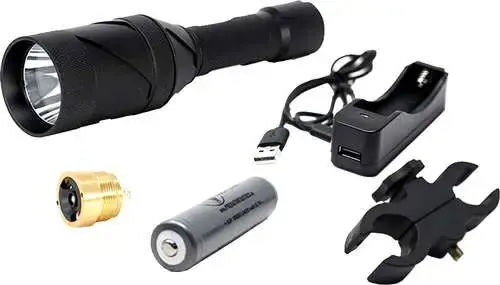 PREDATOR TACTICS INC 97491 Night Raid Red Red LED Black Matte