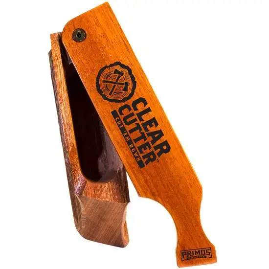 Primos PS244 Clearcut Wild Turkey Hand Wood Grain Box Call
