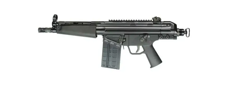 PTR 91 51P PDWR 308WIN 8.5 MP5 HG BLK 20RD