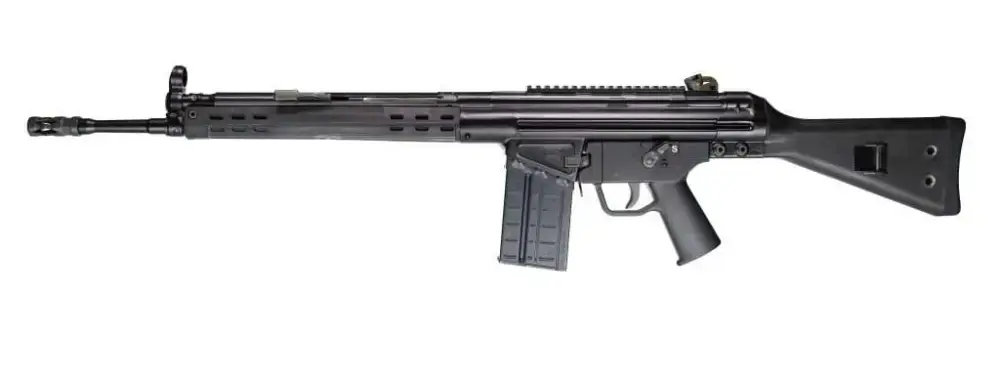 PTR 91 A3S 308WIN 18 SLIM BLK HG CA LEGAL 10R