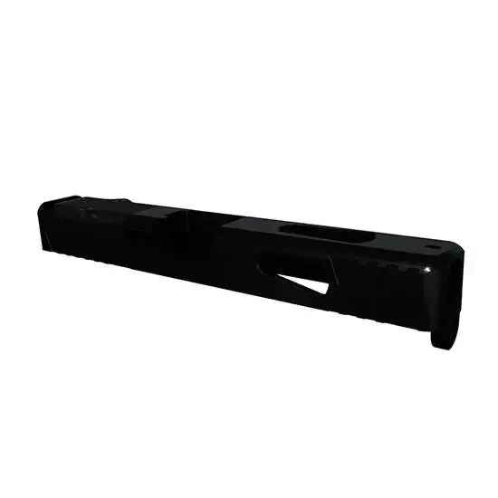 Rival Arms RA10G102A Precision Slide RMR Ready Compatible With Glock 17 Gen3 Black QPQ Case Hardened 17-4 Stainless Steel
