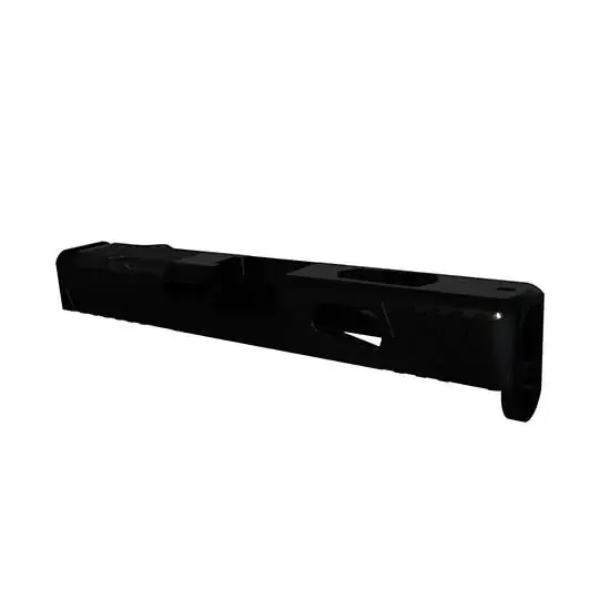 RIVAL ARMS RA10G204A Precision Slide RMR Ready Compatible with Glock 19 Gen 4 17-4 Stainless Steel Black