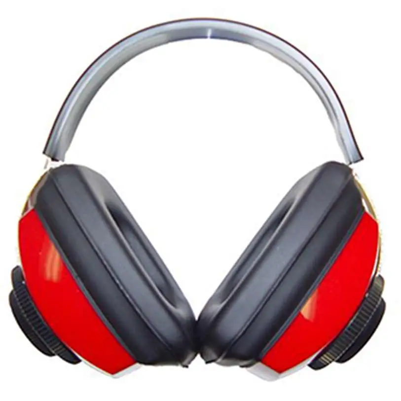 Radians CP0300CS Competitor Earmuff 26 dB Adjustable Red Ear Cups w/Black Band