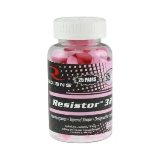 RAD FOAM EARPLUGS 28 PAIR JAR PINK