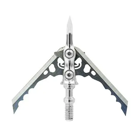 RAGE BROADHEAD HYPODERMIC NO-COLLAR 100GR 2" CUT 3PK
