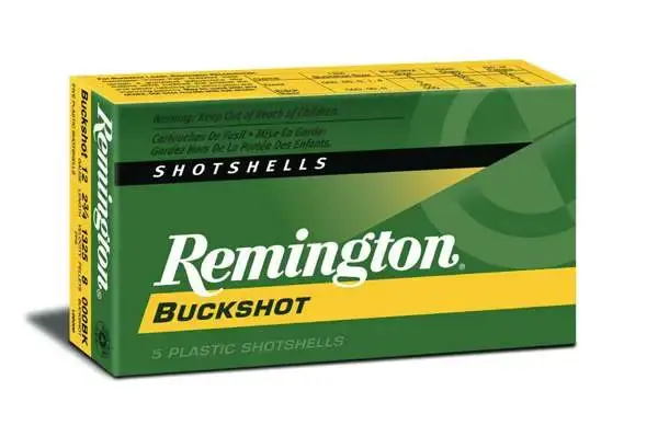Remington Ammunition 12BK0 Express 12 Gauge 2.75 12 Pellets 0 Buck Shot 5 Round Box