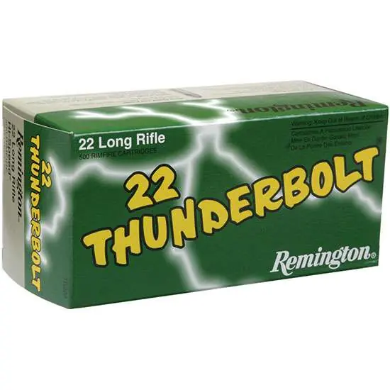 REM RIMFIRE 21241 PROMO AMO 22LR RN THUNDERBOLT 500RD