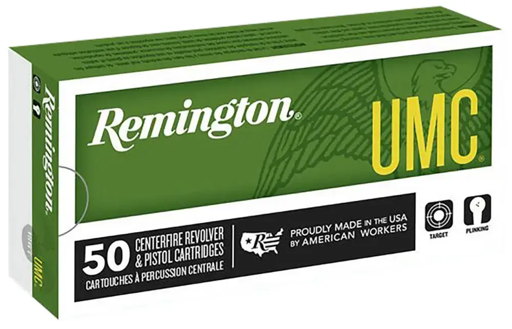 Remington Ammunition L44MG7 UMC 44 Rem Mag 180 gr Jacketed Soft Point (JSP) 50 Round Box