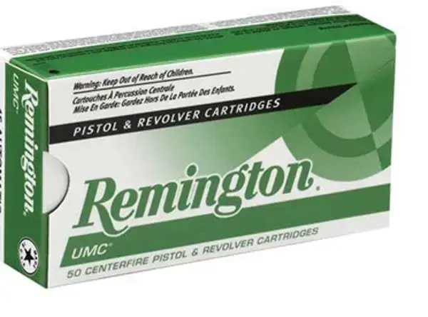 Remington Ammunition L45AP4B UMC 45 ACP 230 GR Full Metal Jacket (FMJ) 100 Round Box (Value Pack)
