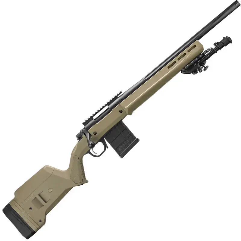 Remington Firearms 84302 700 Magpul 6.5 Creedmoor 20" 10+1 Black Cerakote Flat Dark Earth Fixed Magpul Hunter w/Aluminum Bedding Stock