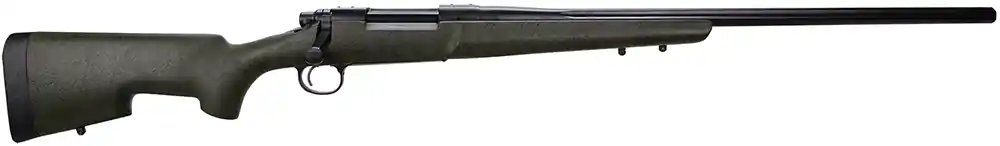 Remington Firearms 700 XCR Tactical 300 Win Mag 3+1 26" Green w/Black Webbing Fixed Bell & Carlson w/Aluminum Bedding Stock Black TriNyte Right Hand
