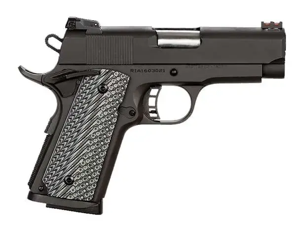 Rock Island 51585 Rock Ultra CS-L 45 ACP 3.50" 7+1 Black Parkerized Gray G10 Grip