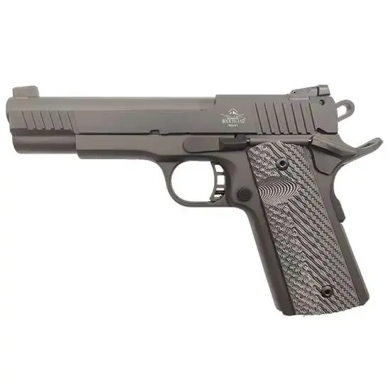 Rock Island 56789 XT22 Magnum Target 22 Mag 5" 14+1 Black Parkerized Steel Black Rubber Grip