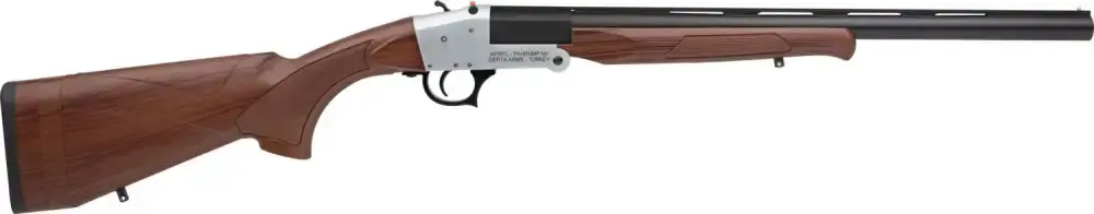 Rock Island TK113 Traditional 12 Gauge 20" 1 3" Silver Anodized Woodgrain Right Hand
