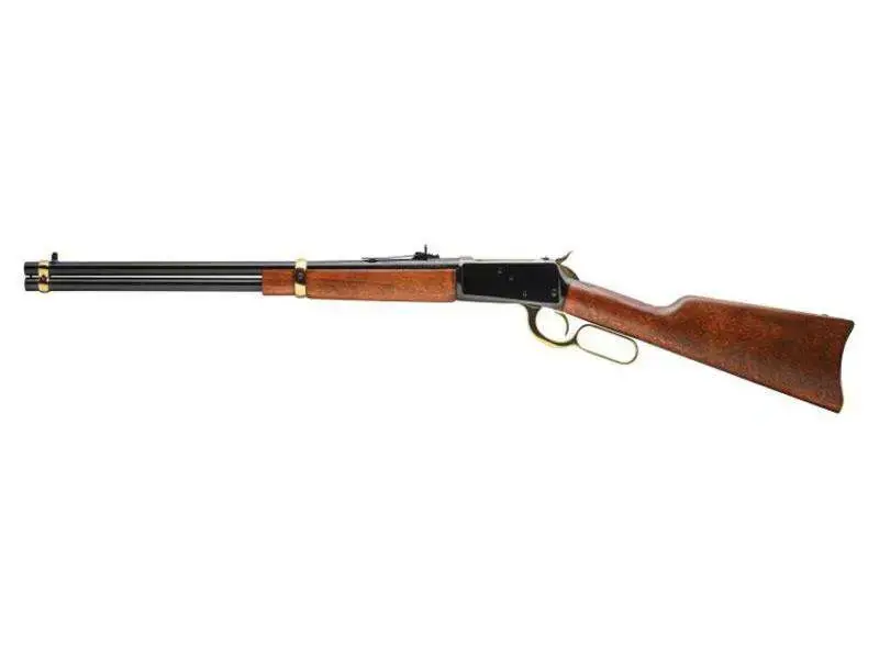 Rossi 920442013GLD R92 Gold 44 Rem Mag 10+1 20" Brazilian Hardwood Polished Black Right Hand
