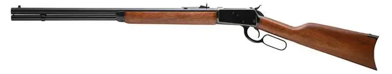 Rossi 920442413 R92 44 Rem Mag 12+1 24" Brazilian Hardwood Polished Black Right Hand Octagon Barrel