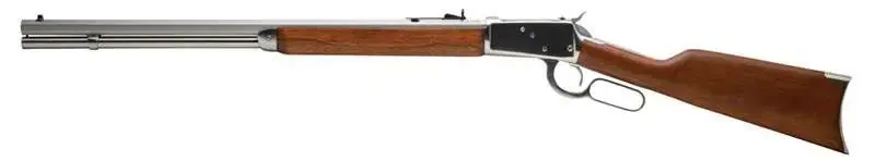 Rossi R92 44 Rem Mag Caliber with 12+1 Capacity, 24" Octagon Barrel, Polished Stainless Metal Finish & Brazilian Hardwood Stock