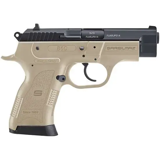 Sar USA B6C9FD B6C 9mm Luger 3.80" 13+1 Flat Dark Earth Black Oxide Steel Flat Dark Earth Polymer Grip
