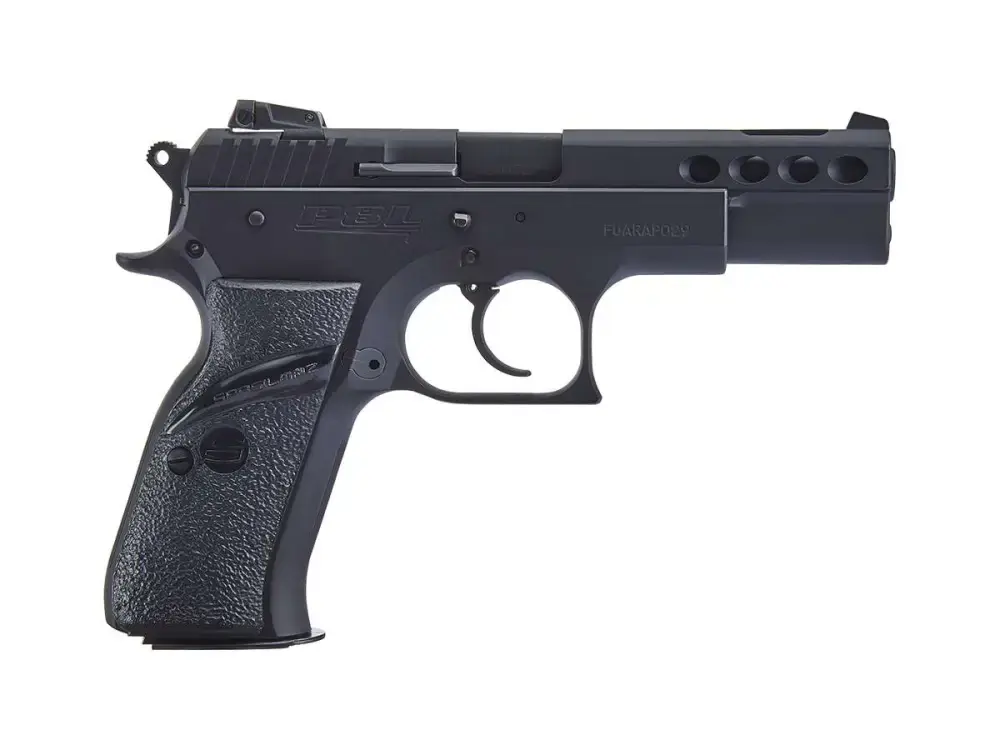 Sar USA P8LBL P8L 9mm Luger 4.60" 17+1 Black Black Steel Black Polymer Grip