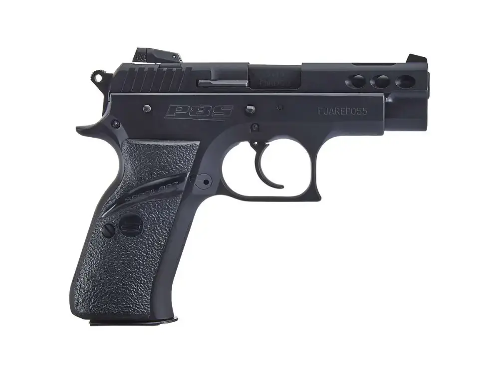 Sar USA P8SBL P8S Compact 9mm Luger 3.80" 17+1 Black Black Steel Black Polymer Grip