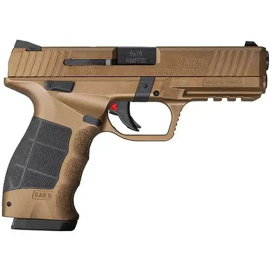 SAR SAR9 9MM 4.4" 17 RD BRONZE