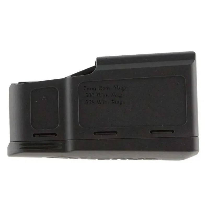 Sauer 100/101/M18 7mm Rem/300 Win Mag 4 Round Polymer Black Finish