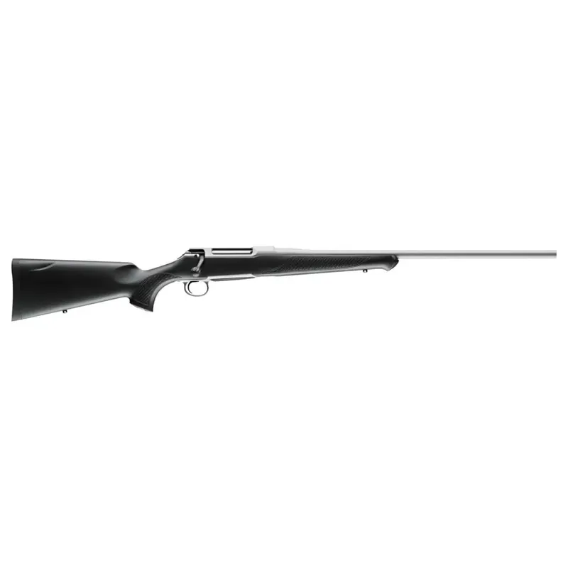 Sauer S1SX65P 100 Silver XT Bolt 6.5 PRC 22" 4+1 Black Fixed Ergo Max Synthetic Stock Stainless Cerakote Steel Receiver