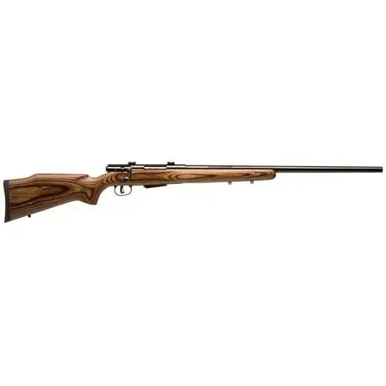 Savage 18527 25 Lightweight Varminter 204 Ruger 4+1 24" Natural Brown Matte Black Right Hand