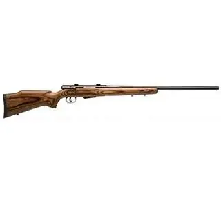 Savage 19738 25 Lightweight Varminter 17 Hornet 4+1 24" Natural Brown Matte Black Right Hand