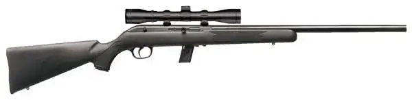 Savage 45100 64 FVXP with Scope 22 LR 10+1 20.50" Black Matte Blued Right Hand