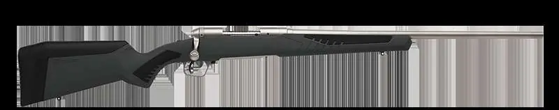 Savage 57076 10/110 Storm 223 Rem 4+1 22" Matte Gray Fixed AccuFit Stock Matte Stainless Right Hand