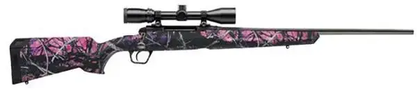 Savage 57271 Axis XP Compact 223 Rem 4+1 20" Muddy Girl Matte Black Right Youth/Compact Hand