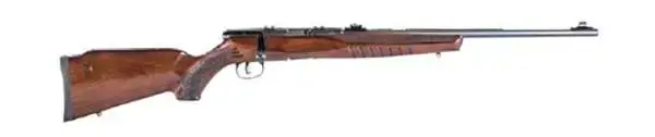 Savage 70810 B17 G 17 HMR 10+1 21" Satin Walnut Matte Blued Right Hand